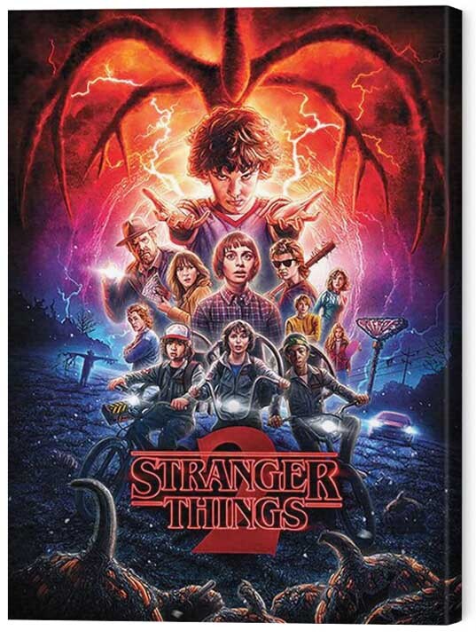 Tablou pe pânză Stranger Things - One Sheet Series 2