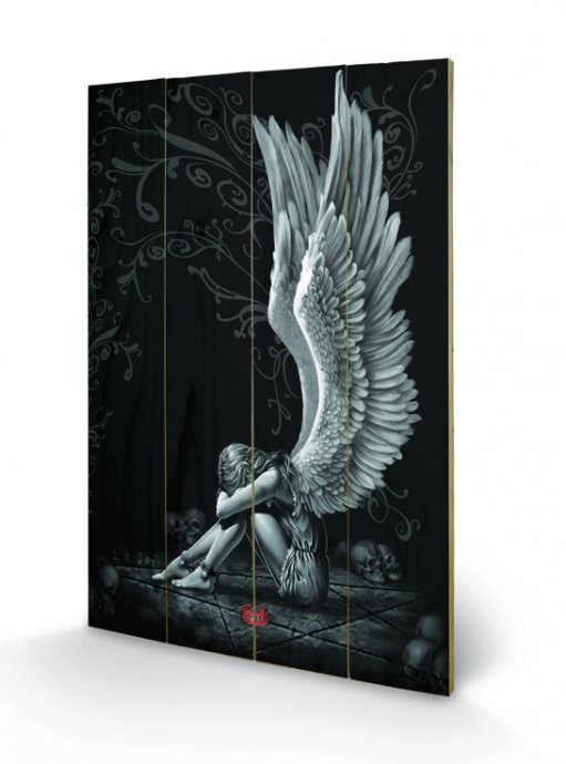 Bild auf Holz Spiral - Enslaved Angel