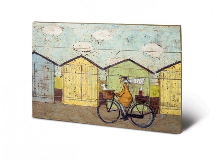 Bild auf Holz Sam Toft - Off for a Breakfast