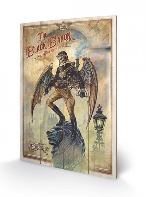 Obraz na dřevě ALCHEMY - the black baron