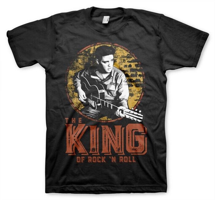 Tričko Elvis Presley - The King of Rock n‘ Roll, M