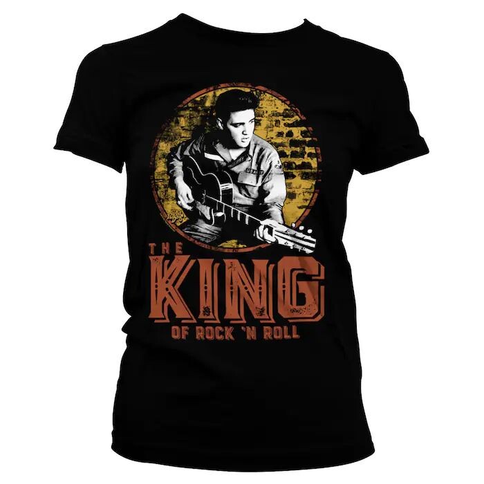 Tričko Elvis Presley - The King of Rock n‘ Roll, S