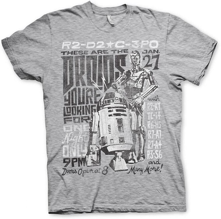 Koszulka Star Wars - Droids Night