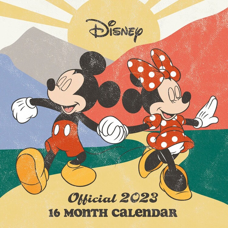 Calendario 2027 Disney - Minnie & Mickey