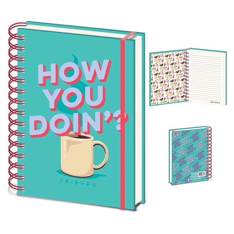 Quaderno Friends - How you doin‘?