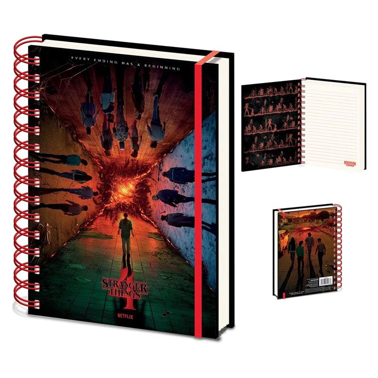 Carnet Stranger Things 4 - Every Ending Has A Beginning