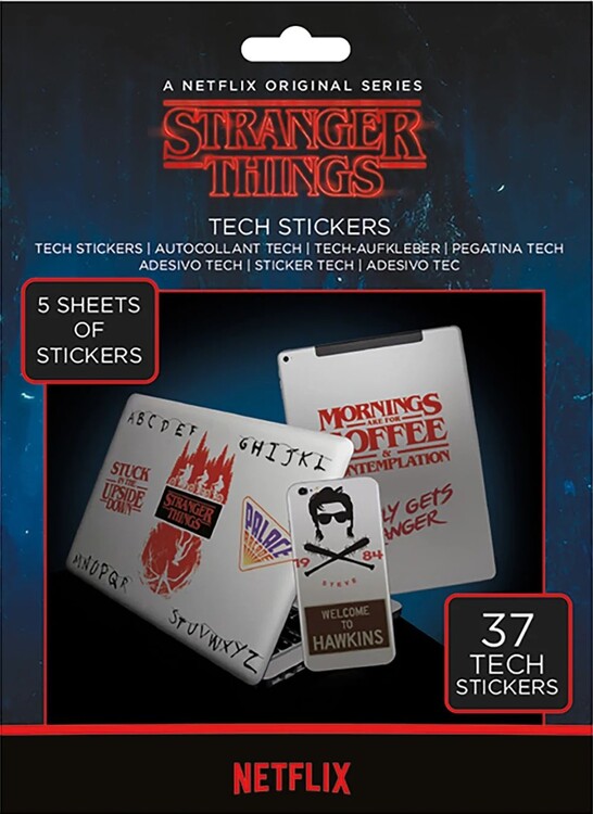 Stickers Stranger Things - The Upside Down
