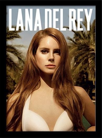 Ingelijste poster Lana del Rey - paradise