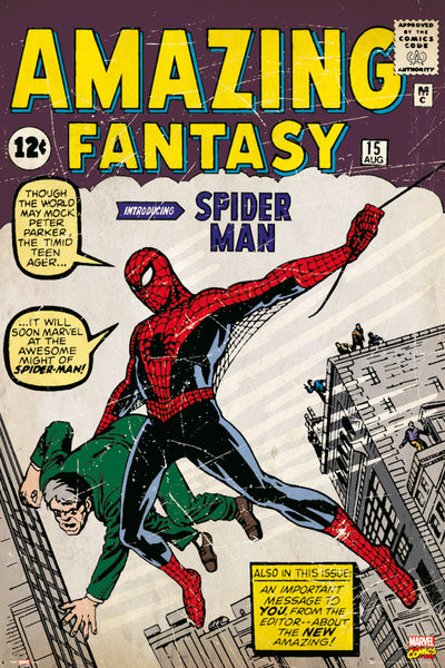 Póster MARVEL - spiderman issue 1