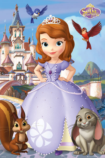 Plakat SOFIA THE FIRST - cast