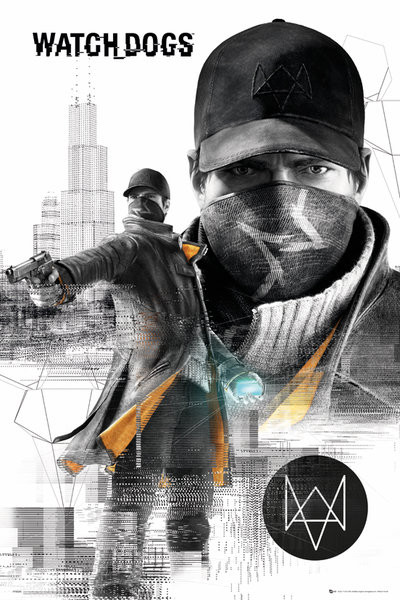 Poster Watch dogs - city