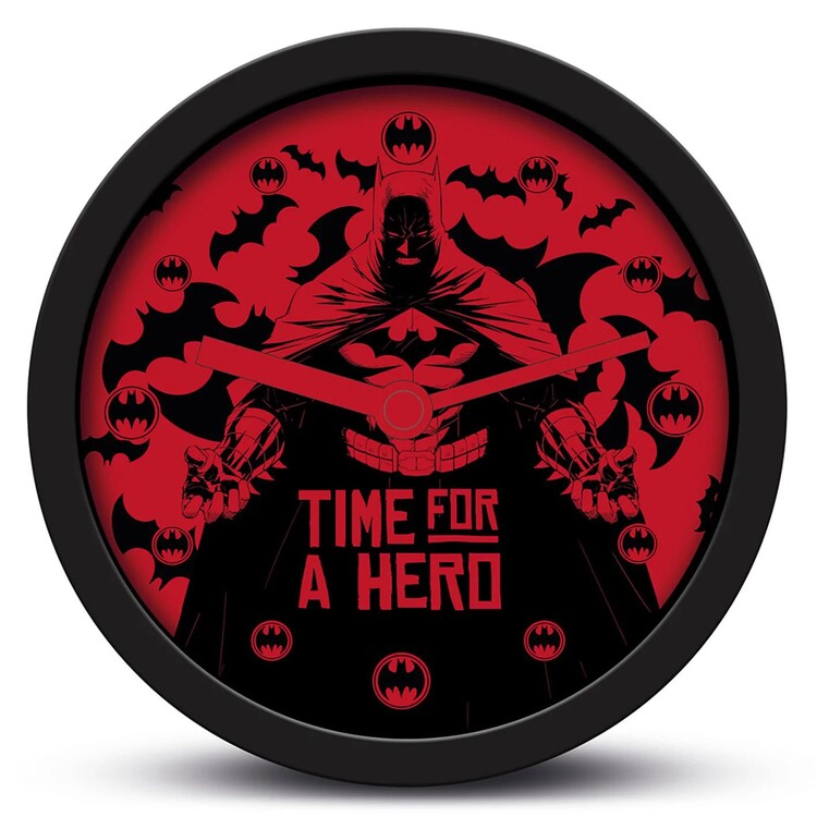 Levně Budík Budík Batman - Time for a Hero