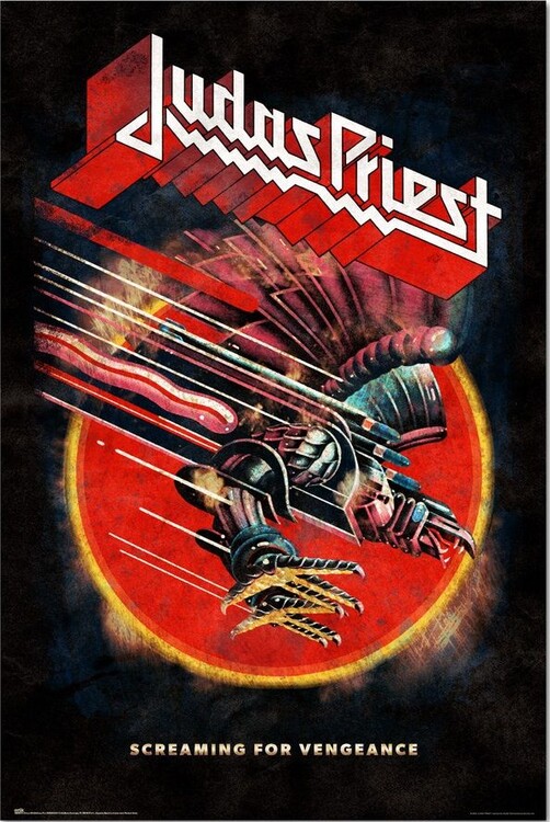 Plakát, Obraz - Judas Priest - Screaming For Vengeance, 61x91.5 cm