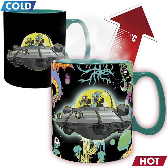 Hrnek Rick & Morty - Spaceship, 0,46 l