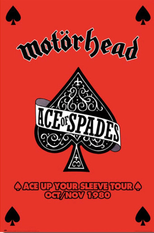 Plakát, Obraz - Motorhead - Ace Up Your Sleeve Tour, 61x91.5 cm