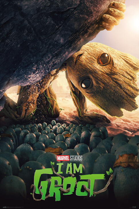 Plakát, Obraz - Marvel: I am Groot - Little Guy, 61x91.5 cm