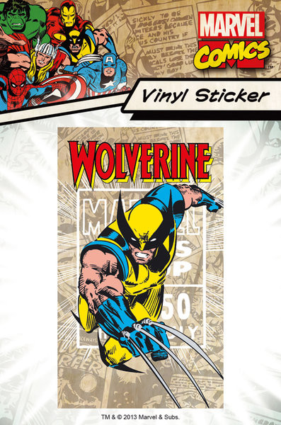 Samolepky MARVEL - wolverine