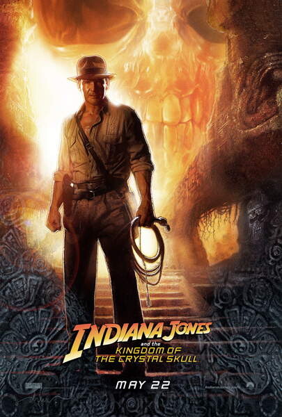 Fotografie Indiana Jones and the Kingdom of the Crystall Skull, 26.7x40 cm
