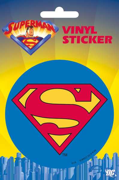 Stickers SUPERMAN - classic logo