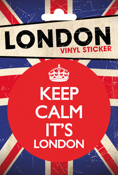 Sticker LONDON - keep calm