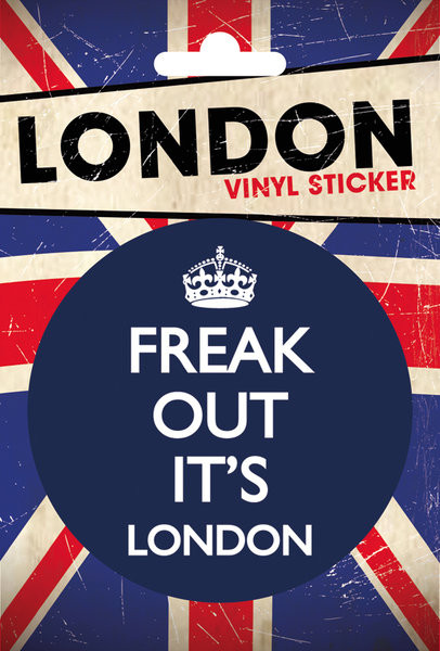 Samolepky LONDON - freak out