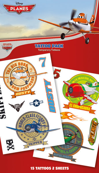 Tatovering PLANES - characters