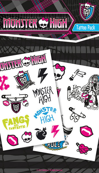 Tattoo MONSTER HIGH - symbols