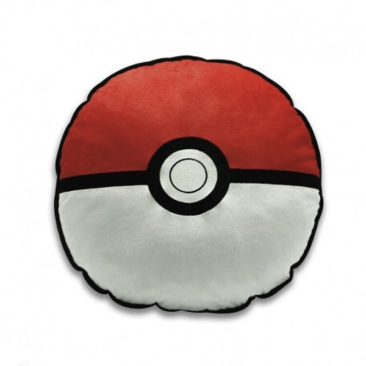 Polštářek Pokemon - PokeBall, 30 x 30 cm, 100% polyester