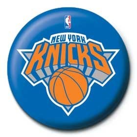 Button NBA - new york knicks logo