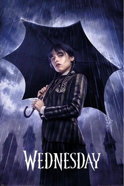 Poster Wednesday - Downpour | Postere de perete | 3+1 GRATIS