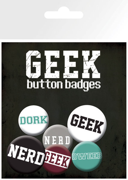 Plackový set GEEKS & NERDS