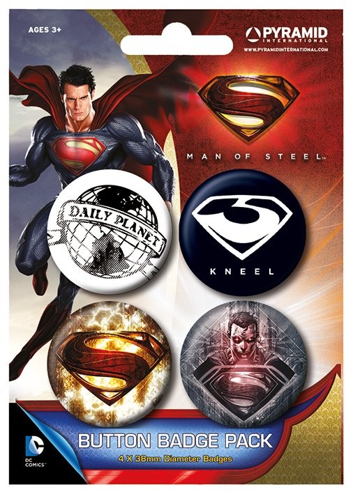 Speldjesset MAN OF STEEL