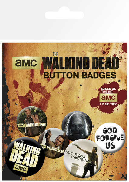 Ansteckerset WALKING DEAD