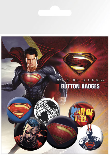 Spilla SUPERMAN MAN OF STEEL