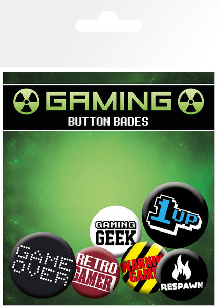 Odznaky set GAMING