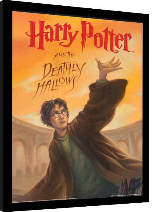 Poster incorniciato Harry Potter - The Deadly Hallows Book