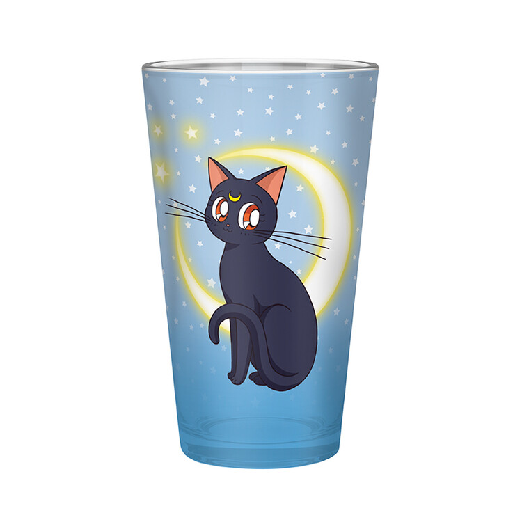 Bicchiere Sailor Moon - Luna & Artemis