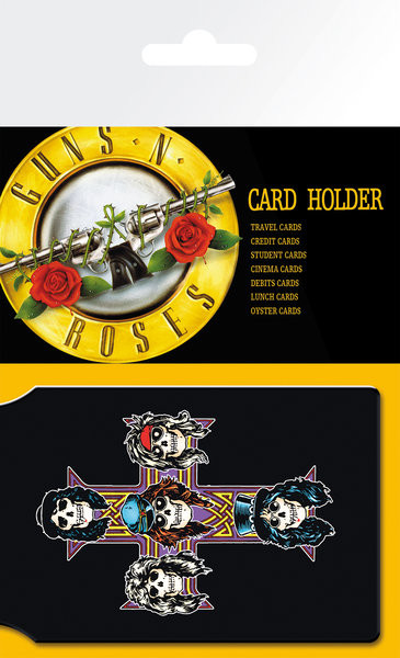 Tarjetero GUNS N ROSES - logo