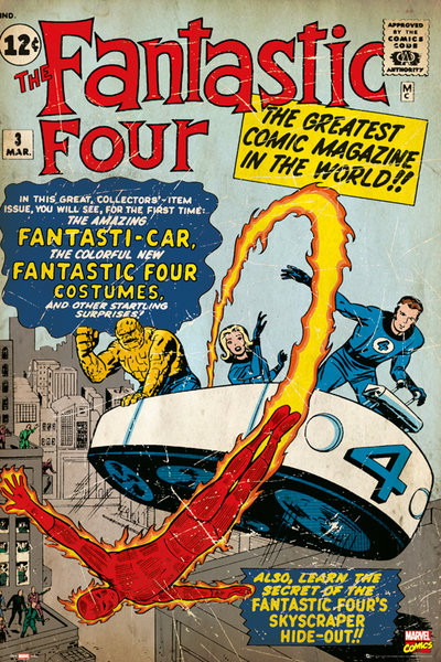 Poster MARVEL - fantastic four