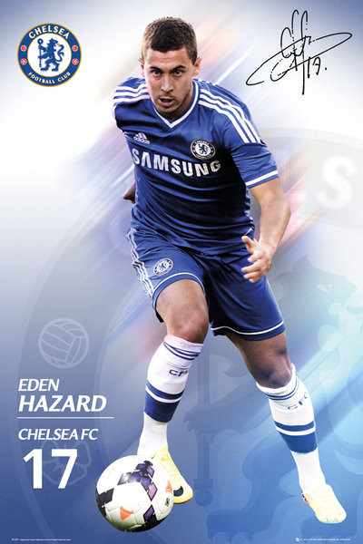 Plakát Chelsea - hazard 13/14