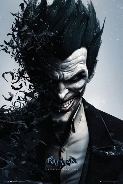 Plakát BATMAN ORIGINS - joker bats