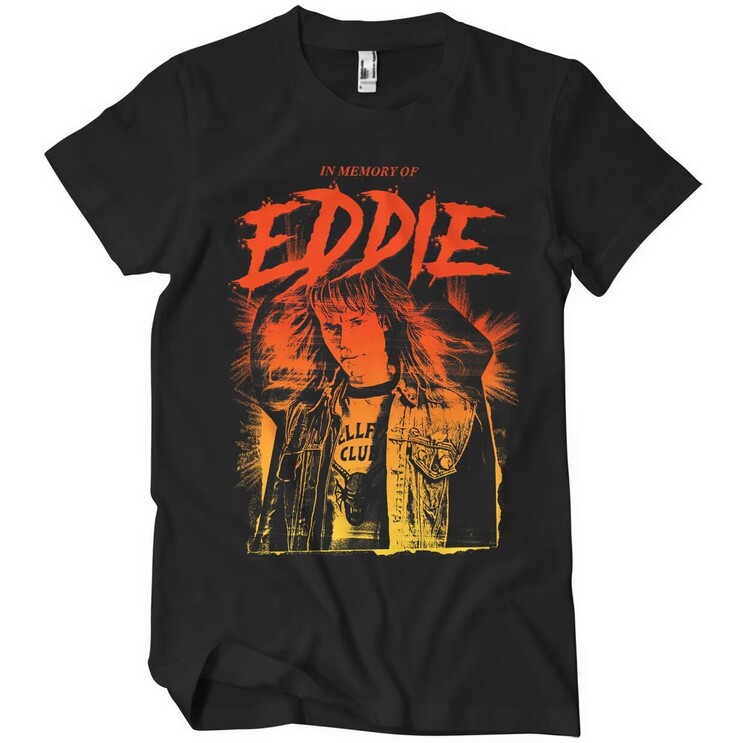 T-shirt Stranger Things - In Memory of Eddie