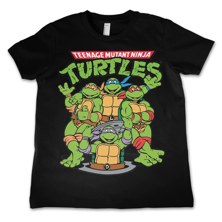 Tričko Teenage Mutant Ninja Turtles - Group, 4y