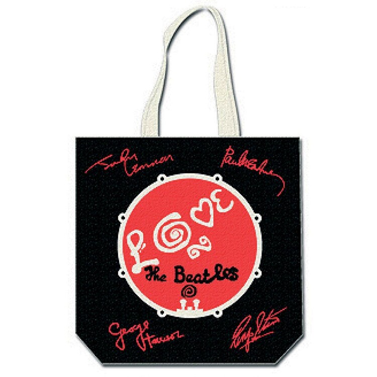 Tasche Beatles - Love Drum With Signatures