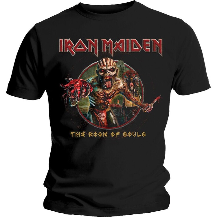 Maglietta Iron Maiden - Book of Souls Eddie
