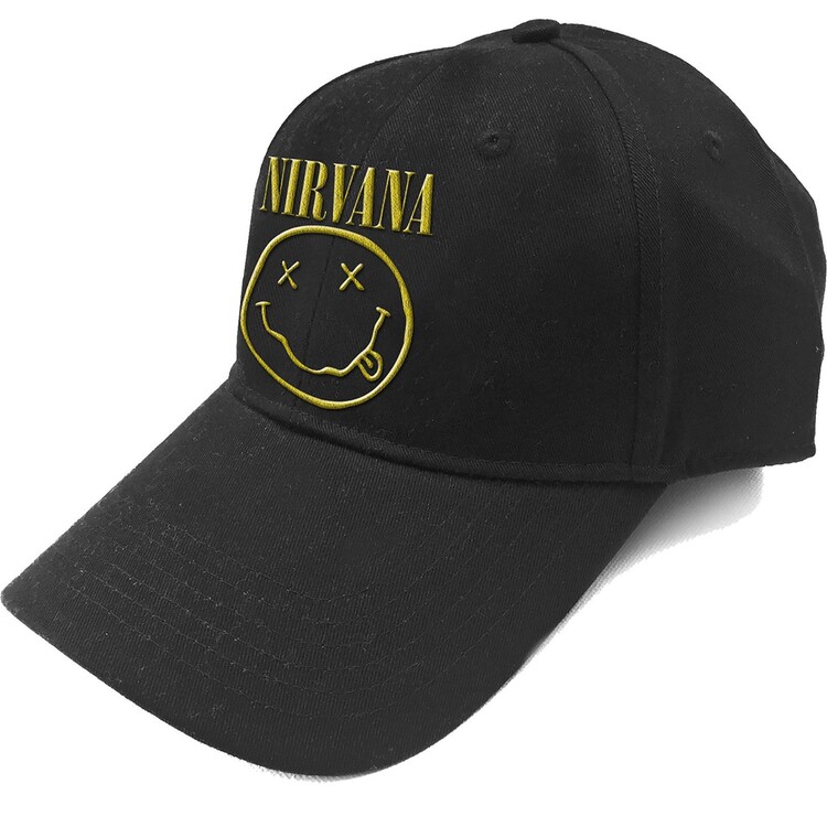 Nirvana - Logo & Smiley Cap