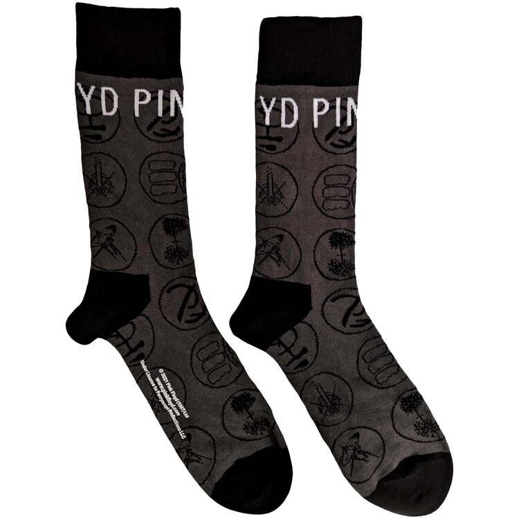 Levně Ponožky Pink Floyd - Later Years Symbols, 40 - 45 (UK 7 - 11)