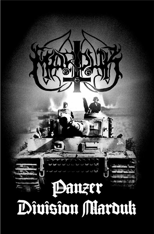 Textielposter Marduk - Panzer Division
