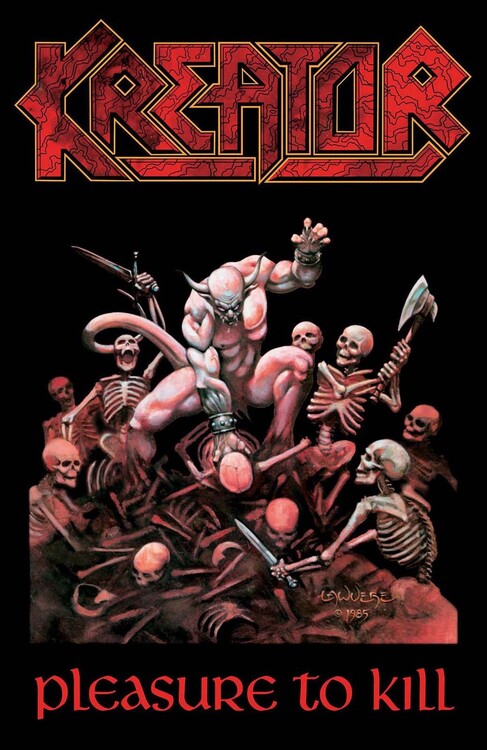 Textilposter Kreator - Pleasure to Kill