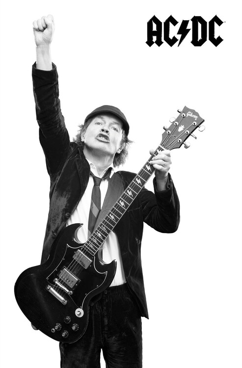 Textielposter AC/DC - Angus